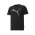 T-shirt nera con stampa Puma Cat, Abbigliamento Sport, SKU a722000083, Immagine 0